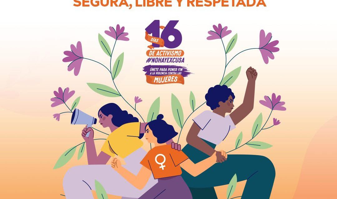 TODA MUJER MERECE VIVIR SEGURA, LIBRE Y RESPETADA