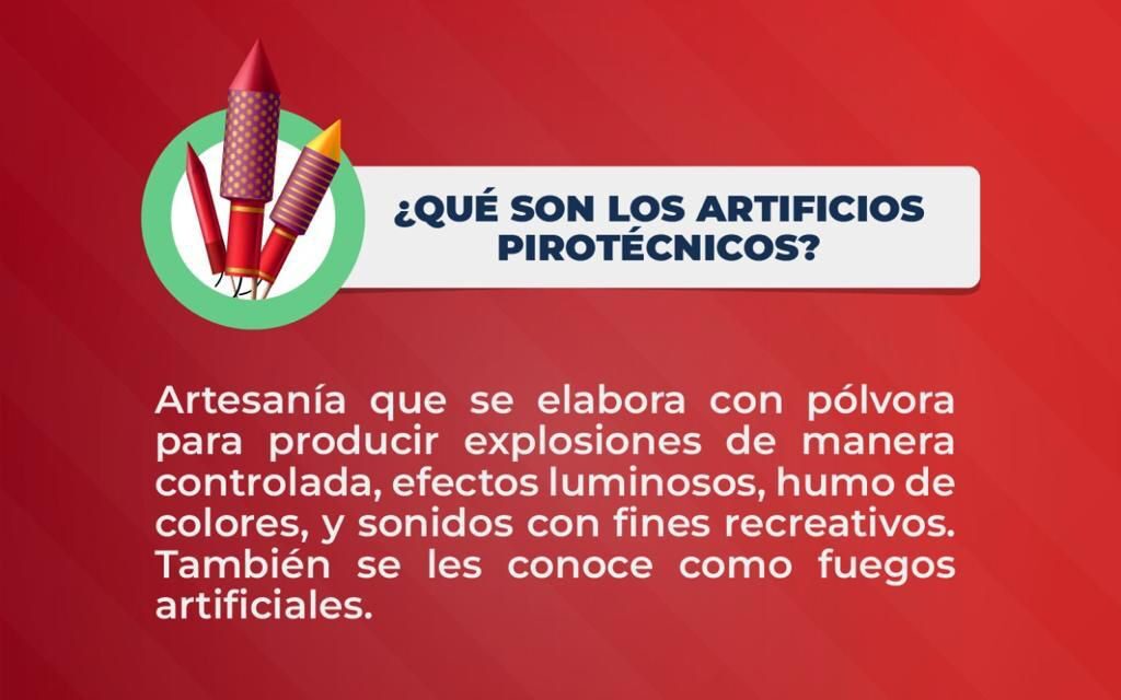 EVITA EL USO DE PIROTECNIA