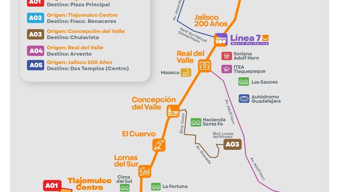 LÍNEA 4 CONECTA TLAJOMULCO CON EL AMG