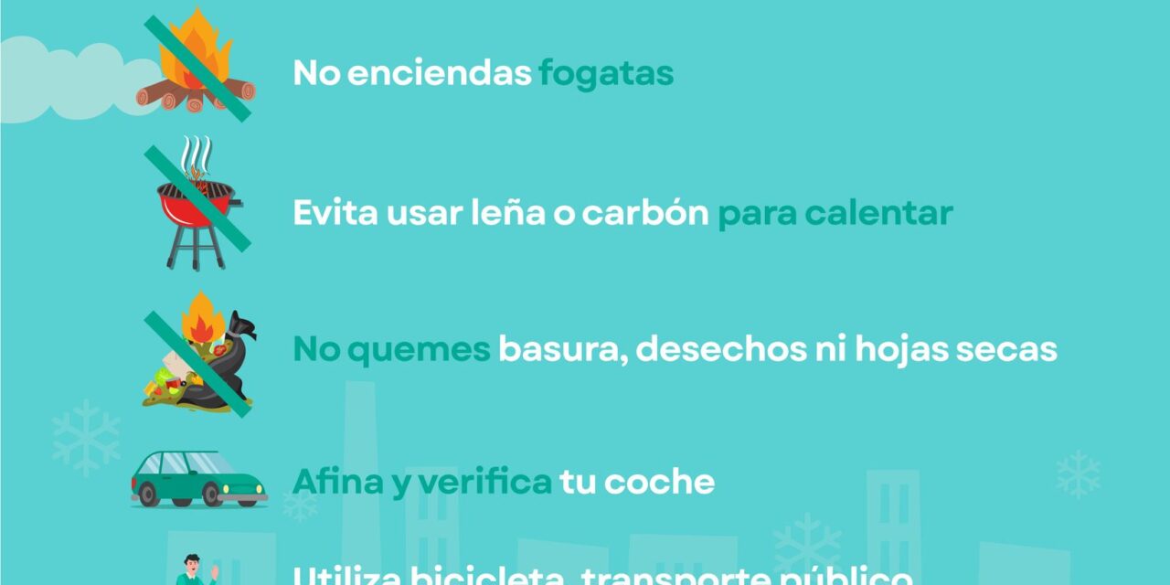 CUIDEMOS LA CALIDAD DEL AIRE EN INVIERNO