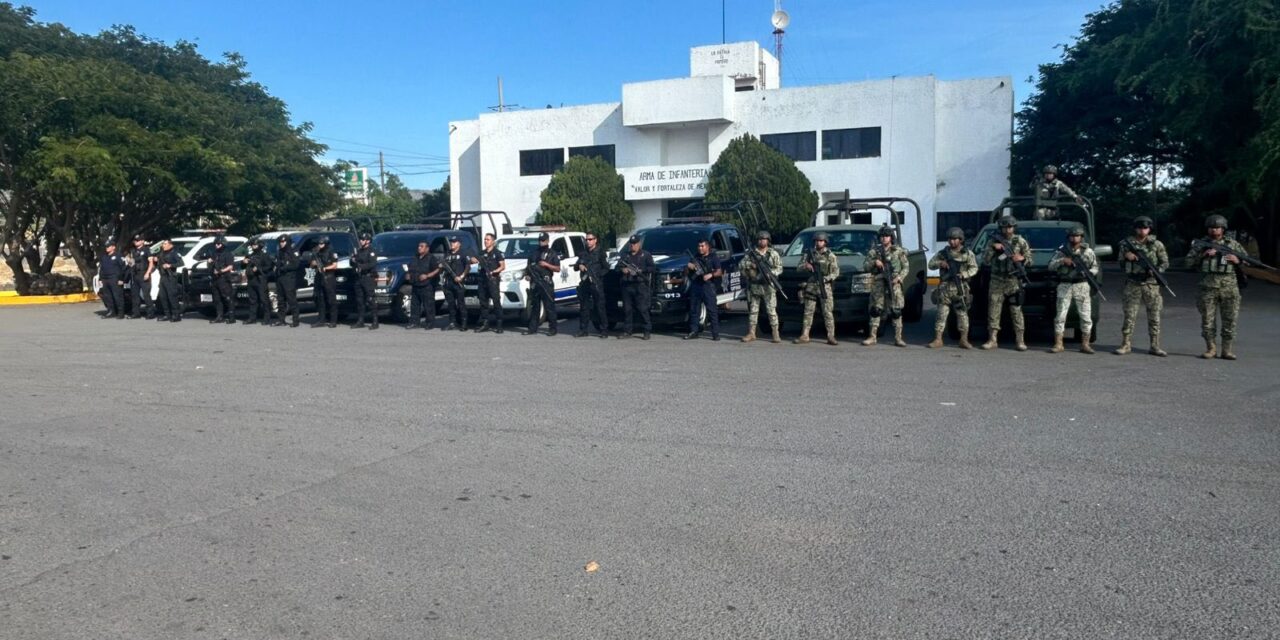 ACTIVAN OPERATIVO DE SEGURIDAD EN IXTLÁN DEL RÍO