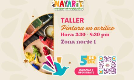 TALLER DE PINTURA EN ACRÍLICO EN COLORES Y SABORES