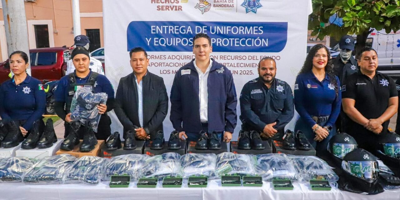 BAHÍA DE BANDERAS REFUERZA SEGURIDAD CON EL MANDO ÚNICO