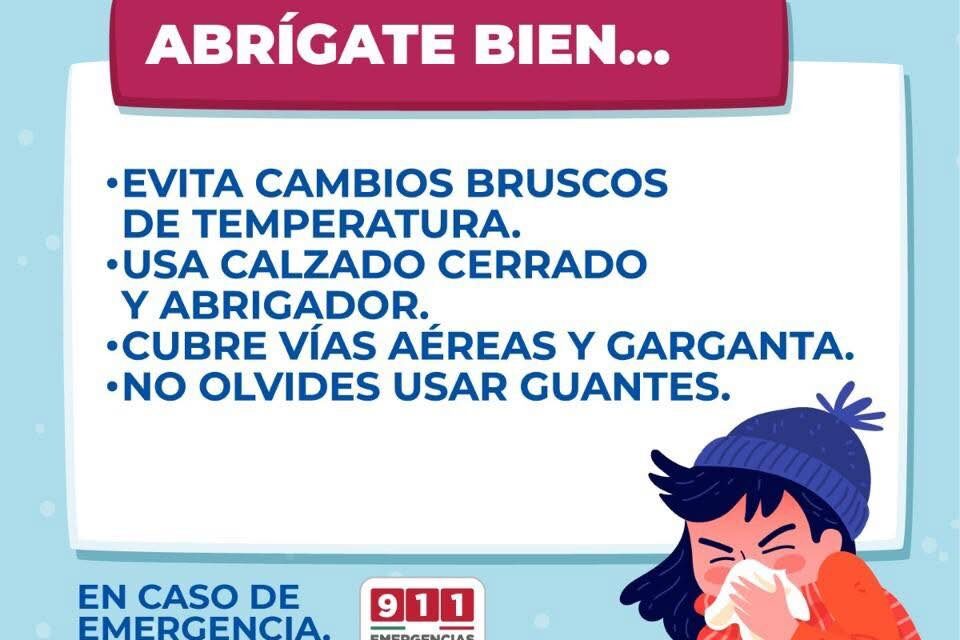¡CUIDATE DEL FRÍO ESTA TEMPORADA!