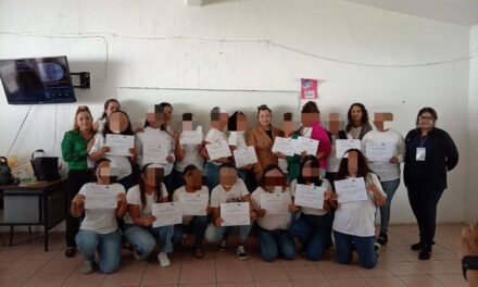 CLAUSURA DEL TALLER “ALAS DE ESPERANZA” EN EL CERESO FEMENIL