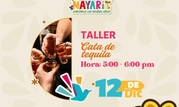 TALLER DE CATA DE TEQUILA ESTE VIERNES 12