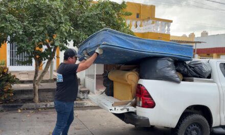 “MAZATLÁN TE QUIERO LIMPIO” LLEGA AL FRACC. ESTADIO