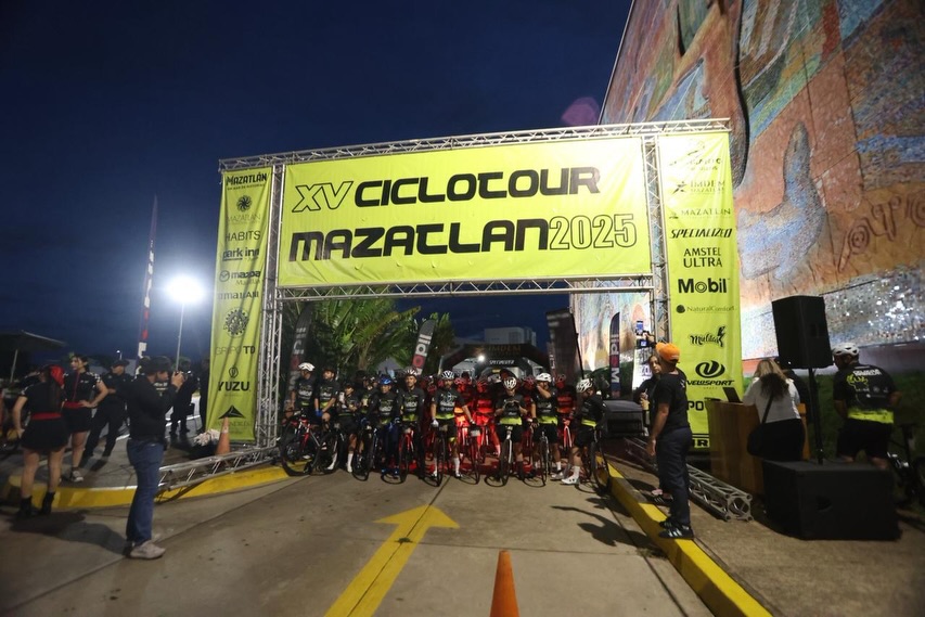 CICLOTOUR MAZATLÁN 2025 CELEBRA 15 AÑOS DE ÉXITO