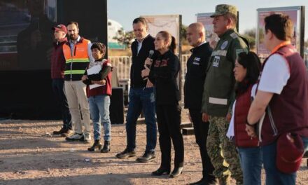 “Vamos a cumplir”: Presidenta Claudia Sheinbaum supervisa el avance del 8% en la construcción del Tren México-Querétaro