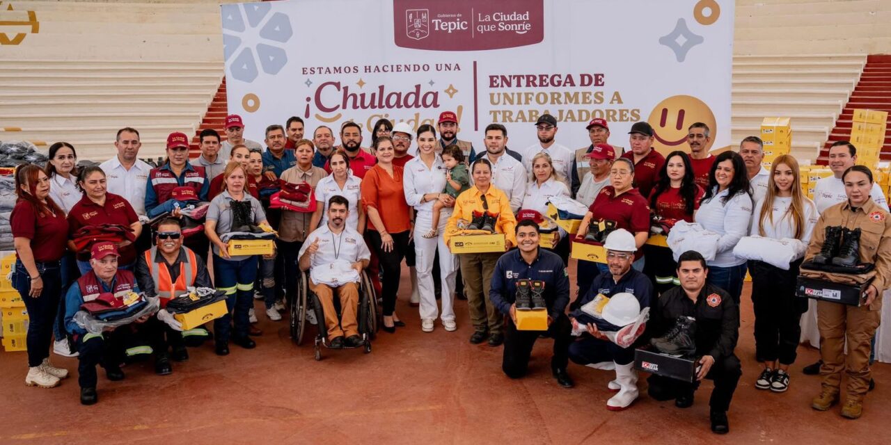 Cumple Geraldine con las y los trabajadores de Tepic