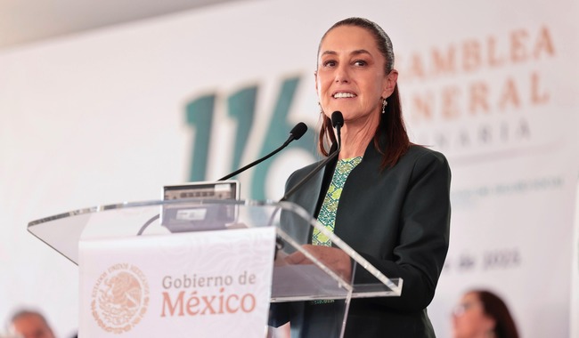 Presidenta encabeza 116 Asamblea del IMSS en Puebla e inaugura nuevo Hospital No. 36 “Carmen Serdán Alatriste”