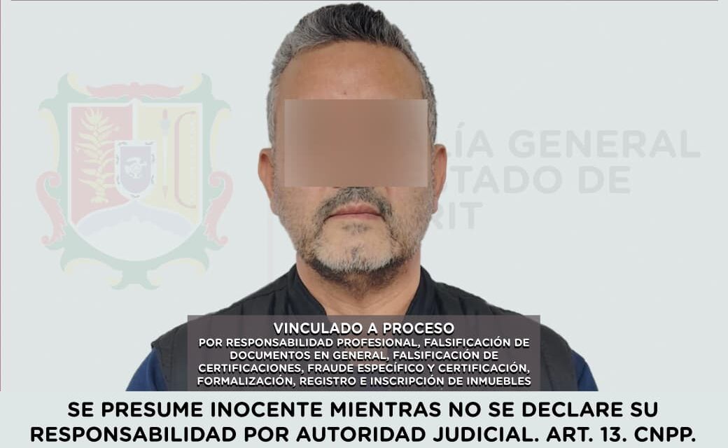 VINCULADO A PROCESO NOTARIO PÚBLICO LUIS MIGUEL “N”