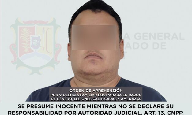 📢 #Boletín | DETENIDO POR VIOLENCIA FAMILIAR EQUIPARADA EN RAZÓN DE GÉNERO, LESIONES CALIFICADAS Y AMENAZAS