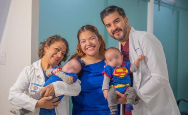 Logra IMSS Guanajuato llevar a buen término embarazo gemelar con alto riesgo