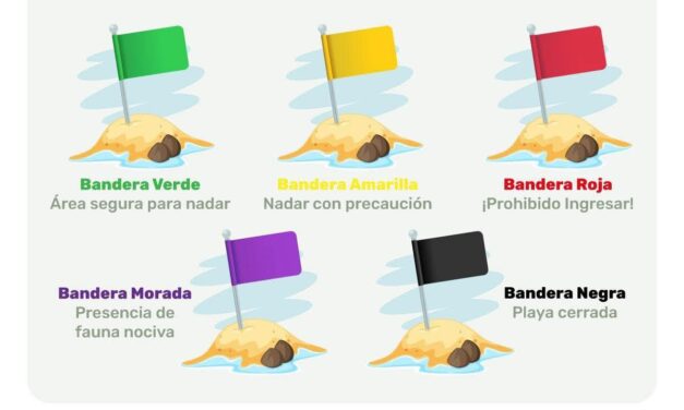ALERTA POR BANDERAS ROJAS Y AMARILLAS EN PLAYAS DE PUERTO VALLARTA