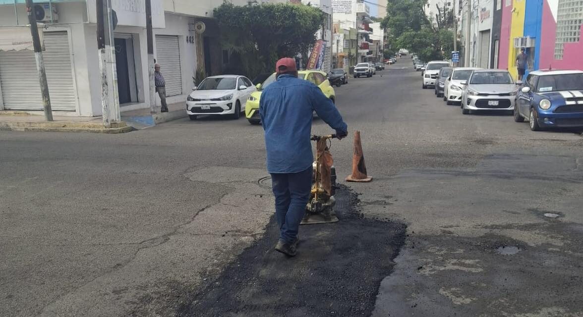 BACHEO REALIZADO EN AV. AQUILES SERDÁN
