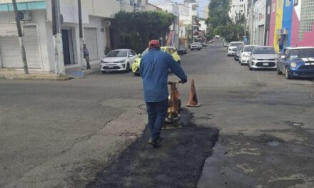 BACHEO REALIZADO EN AV. AQUILES SERDÁN