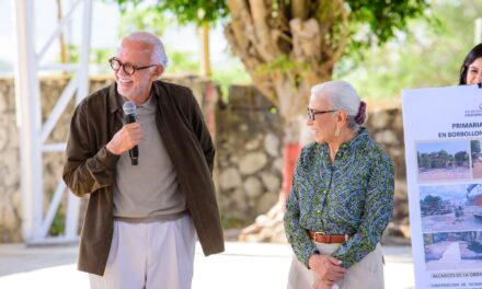 ENTREGAN TECHUMBRE EN PRIMARIA DE EL BORBOLLÓN