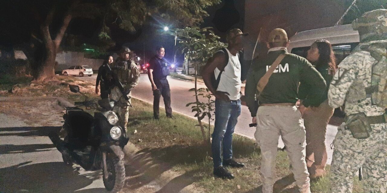 OPERATIVO DE MOTOS IRREGULARES PERMITE DETECTAR A EXTRANJERO EN SITUACIÓN MIGRATORIA IRREGULAR