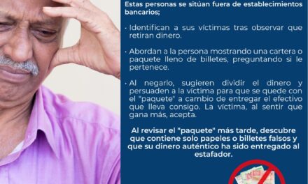 ALERTA POR ESTAFA DE PAQUEROS