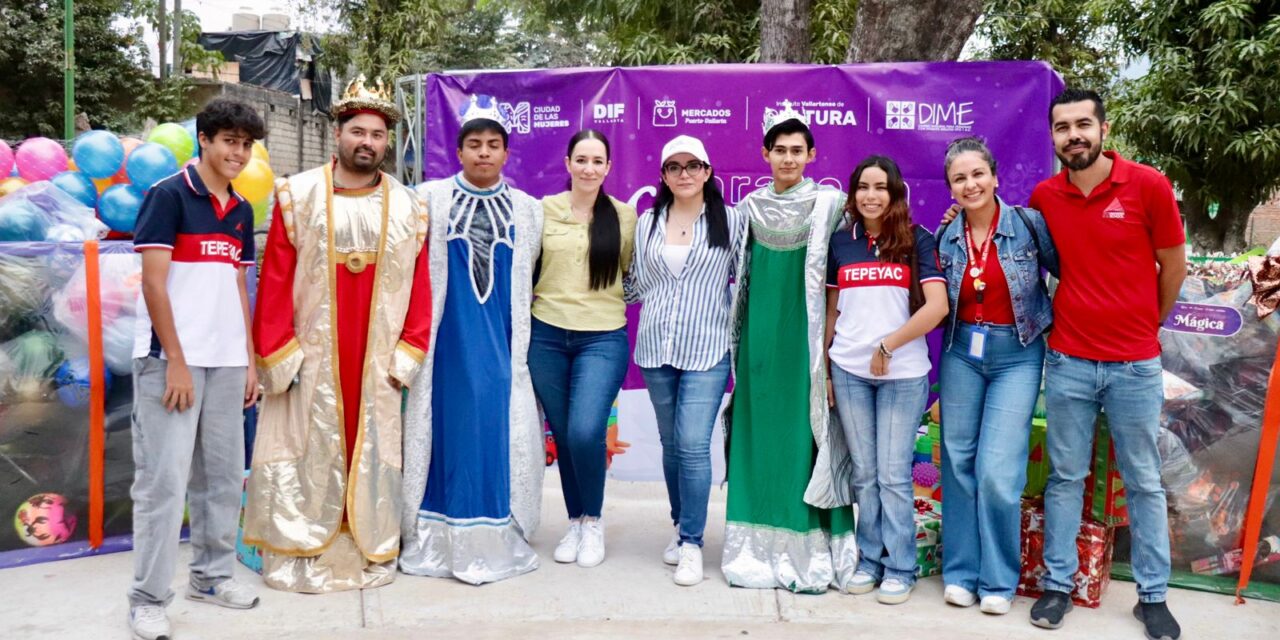 FESTEJA LUCKY MICHEL A NIÑOS CON LA “CARAVANA MÁGICA”