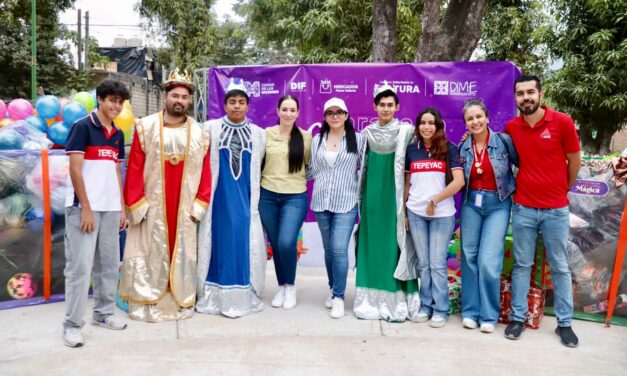 FESTEJA LUCKY MICHEL A NIÑOS CON LA “CARAVANA MÁGICA”