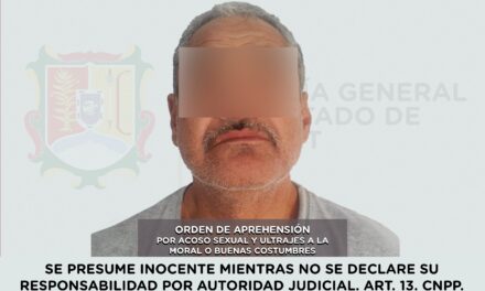 APREHENDIDO POR ACOSO SEXUAL Y ULTRAJES A LA MORAL O BUENAS COSTUMBRES