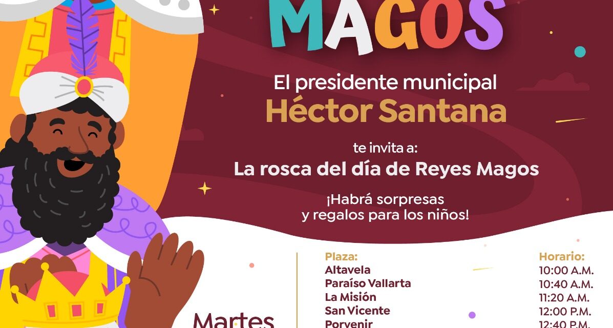 INVITAN A PARTIDA DE ROSCA DE REYES
