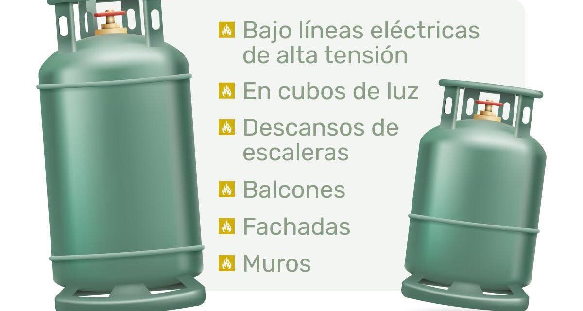 PREVIENE ACCIDENTES CON TANQUES DE GAS LP