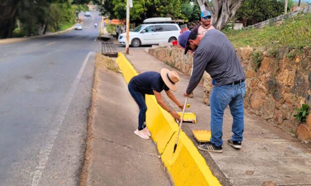MEJORAN IMAGEN URBANA EN ACCESO A COMPOSTELA