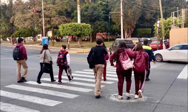 REFUERZAN SEGURIDAD VIAL EN EL REGRESO A CLASES