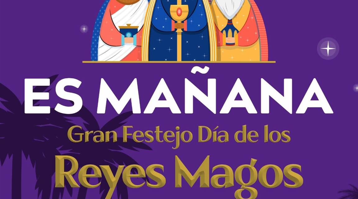 CELEBRA EL DÍA DE REYES EN EL PARQUE CENTRAL