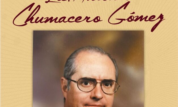 INVITAN A HOMENAJE EN VIDA A ANTONIO CHUMACERO GÓMEZ