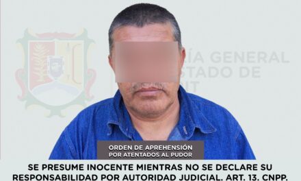 📢 #Boletín | EJECUTA FISCALÍA ORDEN DE APREHENSIÓN POR ATENTADOS AL PUDOR