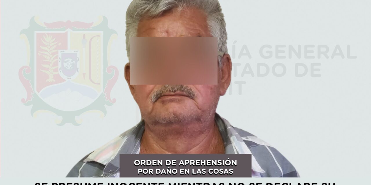 📢 #Boletín | CAPTURADO PRESUNTO RESPONSABLE DE DAÑO EN LAS COSAS