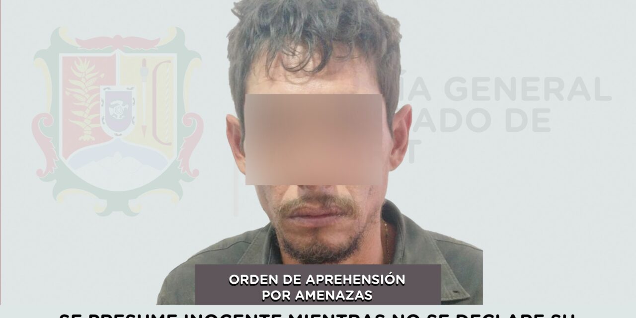 📢 #Boletín | APREHENDIDO EN SANTIAGO IXCUINTLA POR ABUSO SEXUAL