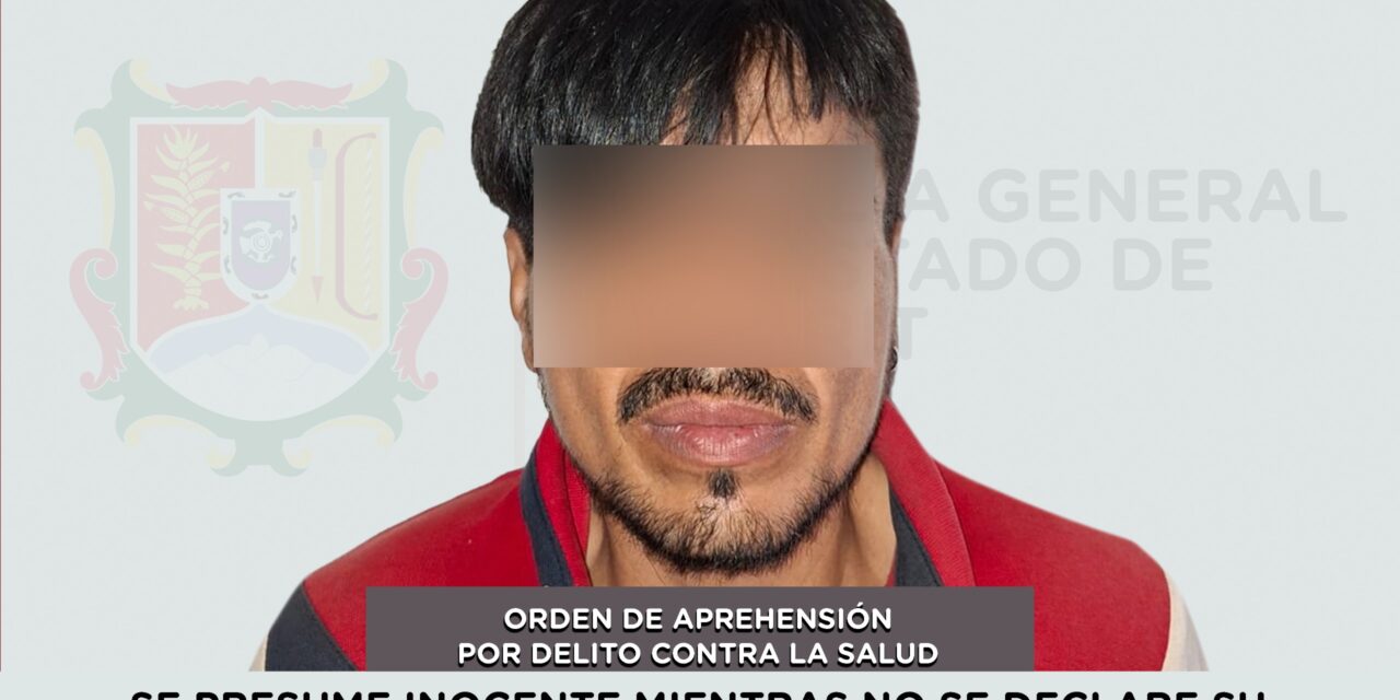 📢 #Boletín | CAPTURADO EN BAHÍA DE BANDERAS POR DELITO CONTRA LA SALUD