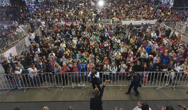 El pueblo tomó el destino de la nación y decidió su transformación: Presidenta entrega pensiones Mujeres Bienestar y Adultos Mayores