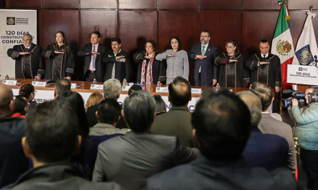 Asisten a Primer Informe del Tribunal de Disciplina Judicial