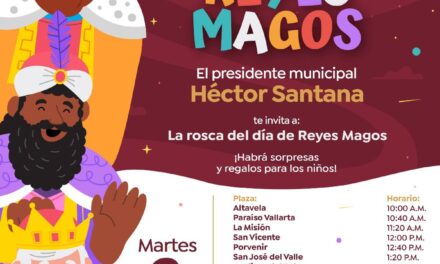 Hector Santana invita a celebrar el Día de Reyes con tradicional partida de rosca