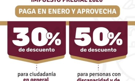 30% DE DESCUENTO EN PREDIAL EN XALISCO