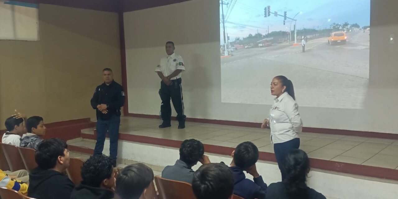 CAPACITACIÓN VIAL EN SECUNDARIA LEYES DE REFORMA