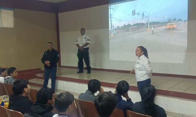 CAPACITACIÓN VIAL EN SECUNDARIA LEYES DE REFORMA