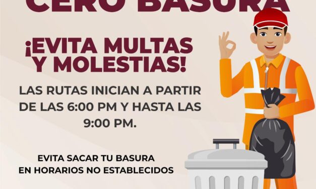 CERO BASURA EN ACAPONETA