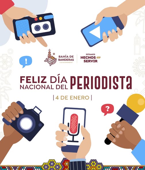 ¡Feliz Día Nacional del Periodista!