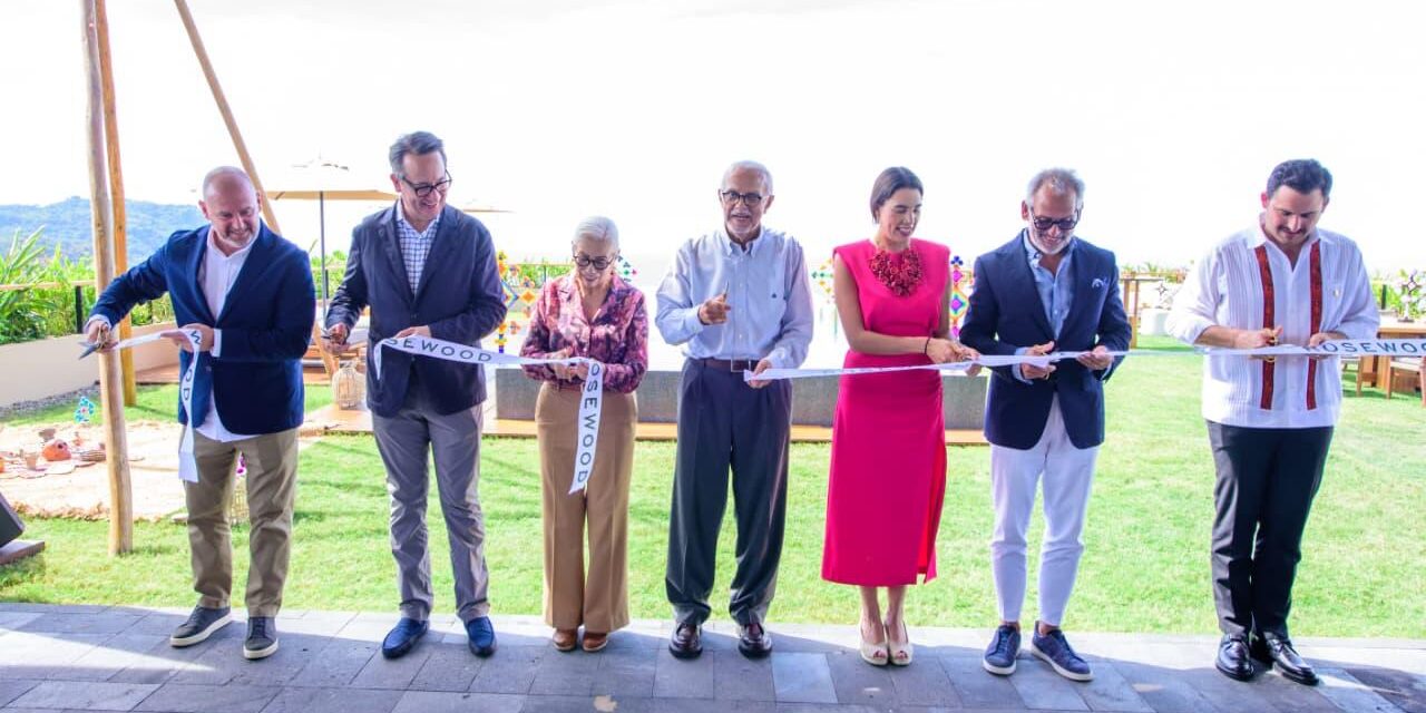 Miguel Ángel Navarro inaugura el hotel Rosewood Mandarina y consolida a Nayarit como destino turístico de clase mundial