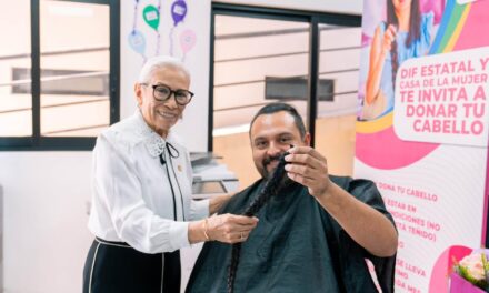 Beatriz Estrada impulsa la donación de cabello para apoyar a mujeres con cáncer