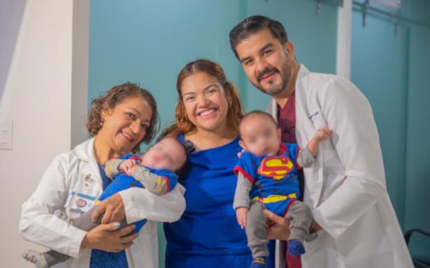 Logra IMSS Guanajuato llevar a buen término embarazo gemelar con alto riesgo