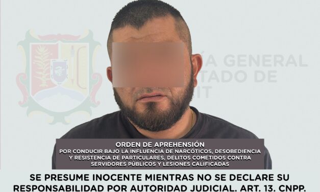 📢 #Boletín | DETENIDO POR CONDUCIR BAJO LA INFLUENCIA DE NARCÓTICOS, LESIONES CALIFICADAS Y DELITOS COMETIDOS CONTRA SERVIDORES PÚBLICOS