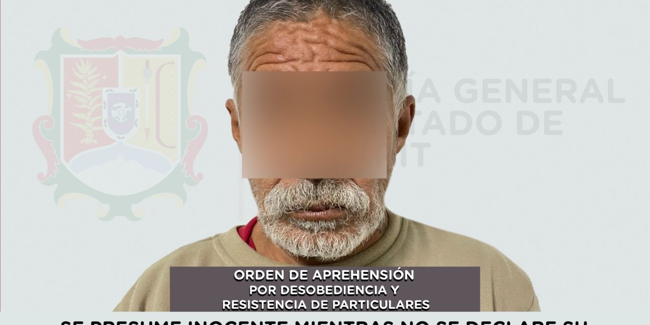 📢 #Boletín | APREHENDIDO POR DESOBEDIENCIA Y RESISTENCIA DE PARTICULARES